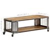 vidaXL Coffee Table 100x50x35 cm Solid Mango Wood