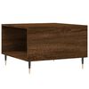 vidaXL Coffee Table Brown Oak 55x55x36.5 cm Engineered Wood