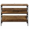 vidaXL Console Table Old Wood 100 x 32 x 75 cm Engineered wood