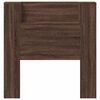 vidaXL Headboard Brown Oak 100 x 16.5 x 103.5 cm Engineered Wood