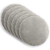 vidaXL Cushion Cover 6 pcs HEERLEN Light Grey Dia. 30 cm