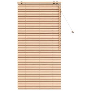 vidaXL Venetian Blind Oak Look 70 x 160 cm 35 mm Solid Paulownia Wood