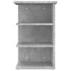 vidaXL Side Cabinet Concrete Grey 35x35x55 cm Engineered Wood