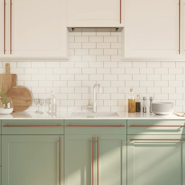 vidaXL Cabinet Handles 20 pcs Bronze 480 mm Stainless Steel