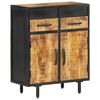 vidaXL Sideboard 60x30x75 cm Rough Mango Wood