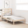 vidaXL Bed Frame without Mattress 90x190 cm Single Solid Wood