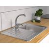SCH&Uuml;TTE Sink Mixer with Round Spout DIZIANI Chrome