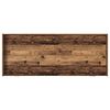 vidaXL Bed Frame with Headboard Old Wood 80 x 200 cm Engineered Wood