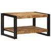 vidaXL Coffee Table 70x50x38 cm Solid Rough Wood Mango