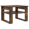 vidaXL Coffee Table Smoked Oak 64 x 54 x 44 cm Engineered Wood