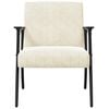 vidaXL Armchair Cream 59 x 75 x 78 cm Velvet