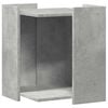 vidaXL Cat Litter Box Enclosure Concrete Grey 42 x 42 x 51 cm