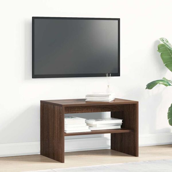 vidaXL TV Cabinet Brown Oak 60x40x40 cm Engineered Wood
