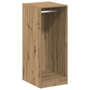 vidaXL Wardrobe Artisan Oak 41 x 48 x 102 cm Engineered Wood