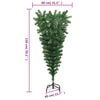 vidaXL Upside-down Artificial Christmas Tree with Stand Green 150 cm