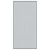 vidaXL Doormat Grey and Black 120 x 250 cm 100% Polyamide