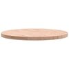 vidaXL Table Top &Oslash;80x4 cm Round Solid Wood Beech
