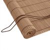vidaXL Roller Blind Brown 160 x 160 cm Bamboo