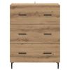 vidaXL Sideboard with Drawer Artisan Oak 69.5 x 34 x 90 cm