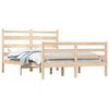 vidaXL Bed Frame without Mattress Solid Wood Pine 120x200 cm