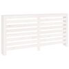 vidaXL Radiator Cover White 169x19x84 cm Solid Wood Pine