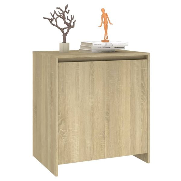 vidaXL Sideboard Sonoma Oak 70x41x75 cm Engineered Wood