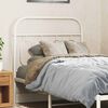vidaXL Metal Replace Headboard White 90 cm
