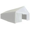 vidaXL Storage Tent PE 5x10 m White
