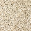 vidaXL High Pile Shaggy Rug Beige 160x230 cm 50 mm