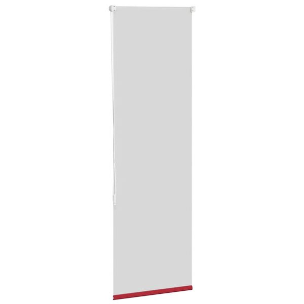 vidaXL Roller Blind Blackout Red 50x150 cm Fabric Width 45.7 cm Polyester