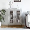 vidaXL Sideboard Concrete Grey 69.5x34x90 cm Engineered Wood