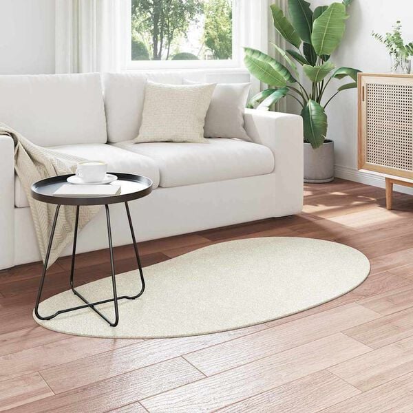 vidaXL Area Rugs HUARTE Cream 80 x 150 cm Polyester