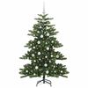 vidaXL Artificial Hinged Christmas Tree Green 150 cm PVC and Steel