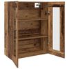 vidaXL Storage Cabinet Wall-mounted Old Wood 69.5 x 34 x 90 cm