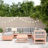 vidaXL 8 Piece Garden Sofa Set Solid Wood Douglas Fir