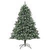 vidaXL Artificial Christmas Tree with Stand 180 cm PVC