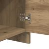 vidaXL Bedside Cabinet Artisan Oak 45 x 34 x 44.5 cm Engineered Wood