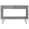vidaXL Coffee Table Concrete Grey 60x50x40 cm Engineered Wood