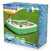 Bestway Swimming Pool with Seat Tropical Paradise 231x231x51 cm