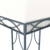 vidaXL Gazebo 300x300 cm Cream