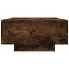 vidaXL Coffee Table Smoked Oak 90x60x31 cm Engineered Wood