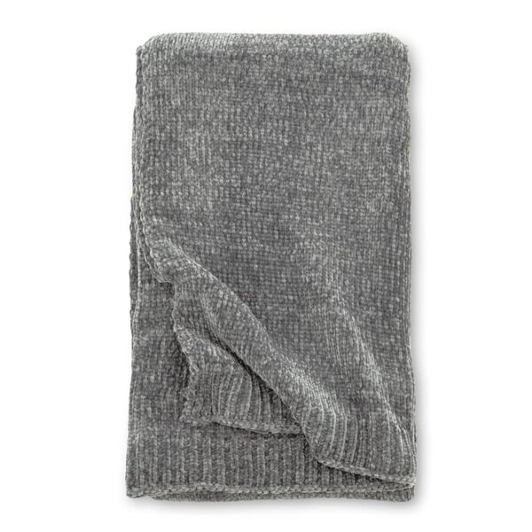 Venture Home Blanket Ally 170x130 cm Polyester Dark Grey
