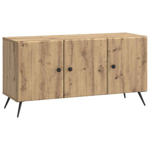 vidaXL TV Cabinet Artisan Oak 99 x 34.5 x 50 cm Engineered Wood