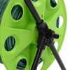vidaXL Green Hose Reel Cart with 50 m Hose PVC