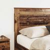 vidaXL Headboard with Headboard Old Wood 140 cm Engineered Wood