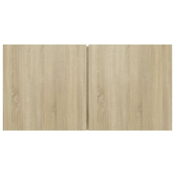 vidaXL Hanging TV Cabinet Sonoma Oak 60x30x30 cm