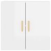 vidaXL Wall Cabinet High Gloss White 60x30x60 cm Engineered Wood