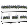 vidaXL Raised Bed 120x40x71 cm Polypropylene