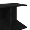 vidaXL Bedside Tables 2 pcs Black Oak 46.5x29x61 cm Engineered Wood