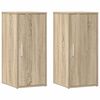 vidaXL Shoe cabinets 32 x 35 x 70 cm Sonoma Oak 5 shelves for shoes